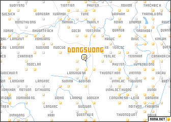 map of Ðông Sương