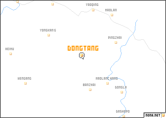 map of Dongtang