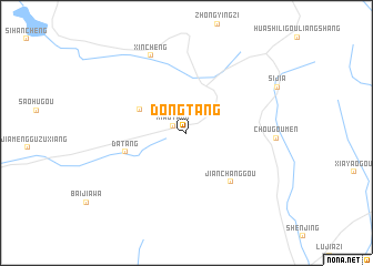 map of Dongtang