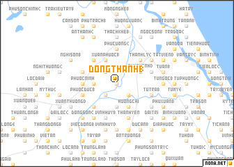 map of Ðông Thành (1)