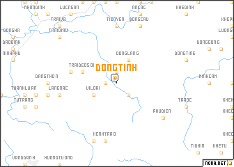 map of Ðồng Tình
