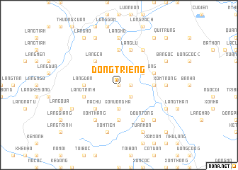 map of Ðồng Trieng