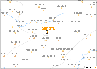 map of Dongtu