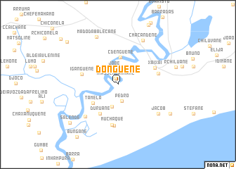 map of Donguene