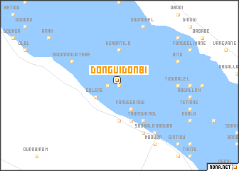 map of Dongui Donbi