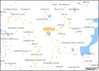 map of Dongú