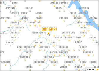 map of Ðộng Vải