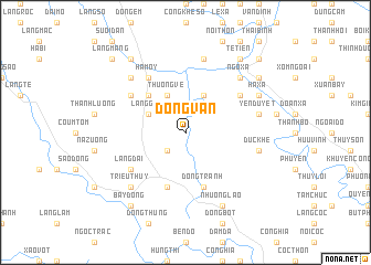 map of Dồng Vãn