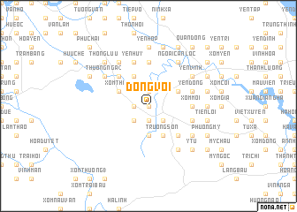 map of Ðồng Vơi