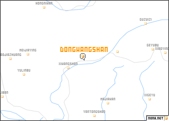 map of Dongwangshan