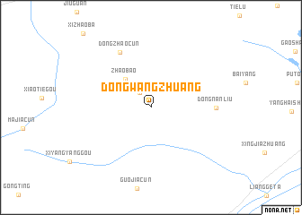 map of Dongwangzhuang