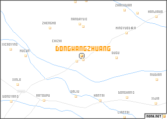 map of Dongwangzhuang