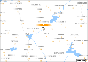 map of Dongwang
