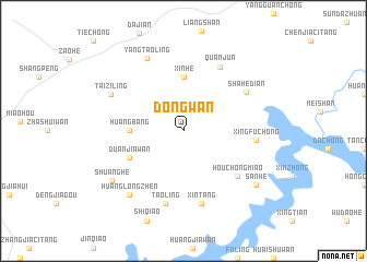 map of Dongwan