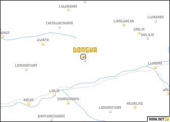 map of Dongwa