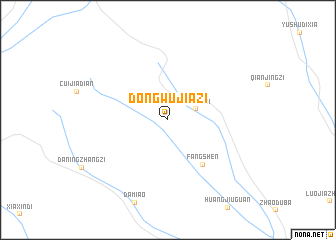 map of Dongwujiazi