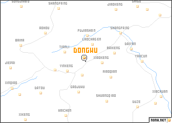 map of Dongwu