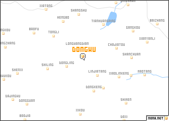 map of Dongwu
