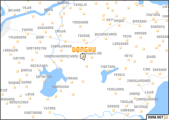 map of Dongwu