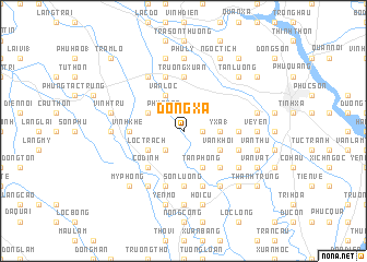 map of Ðồng Xá