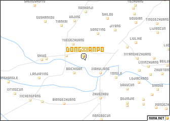 map of Dongxianpo