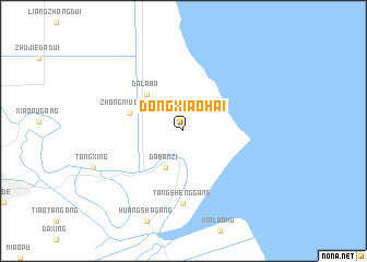 map of Dongxiaohai