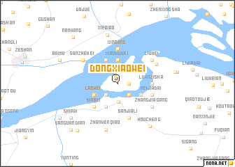 map of Dongxiaowei