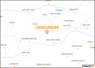 map of Dongxindian