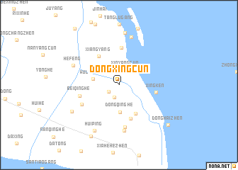 map of Dongxingcun