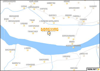 map of Dongxing