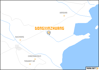 map of Dongxinzhuang