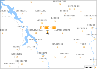 map of Dongxixi