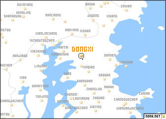 map of Dongxi