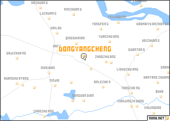 map of Dongyangcheng