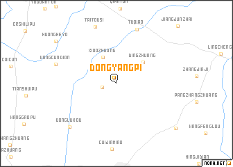 map of Dongyangpi