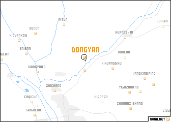 map of Dongyan