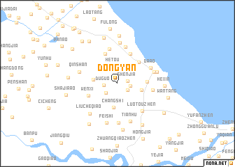 map of Dongyan