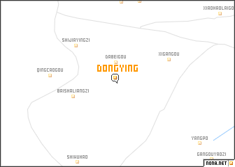 map of Dongying