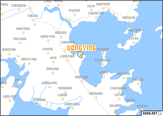 map of Dongying