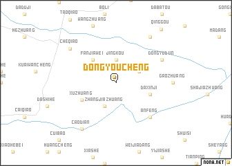 map of Dongyoucheng