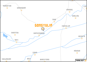 map of Dongyulin