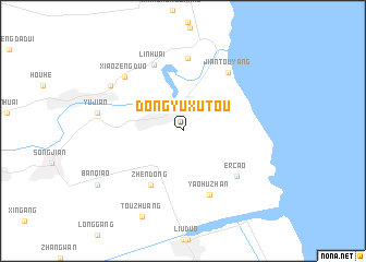 map of Dongyuxutou