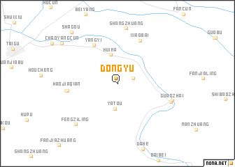 map of Dongyu