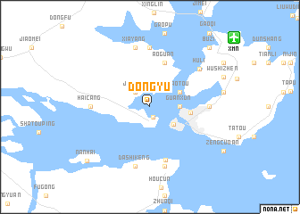 map of Dongyu