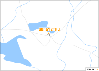 map of Dongyztaū