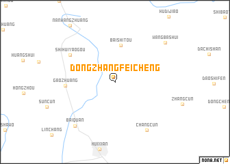 map of Dongzhangfeicheng