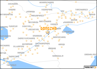 map of Dongzha