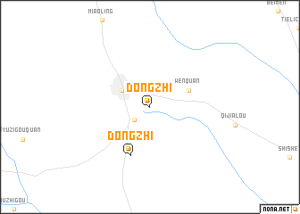 map of Dongzhi
