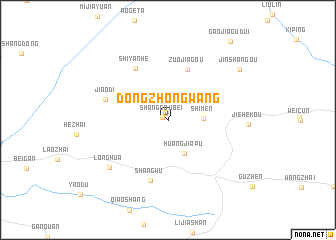 map of Dongzhongwang