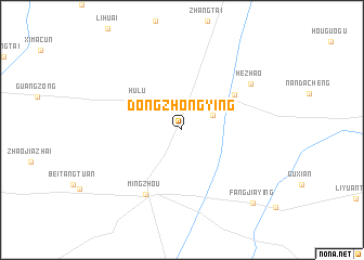 map of Dongzhongying